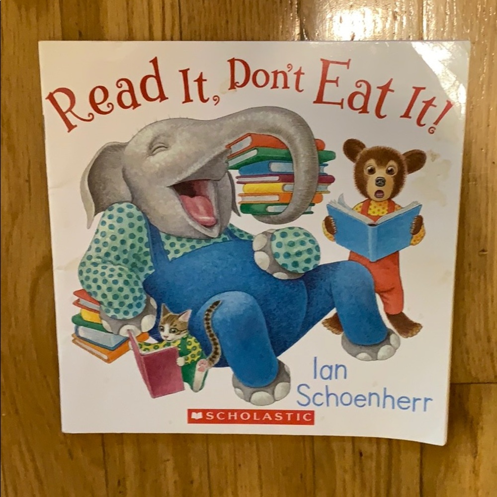 A book called read it don’t eat it